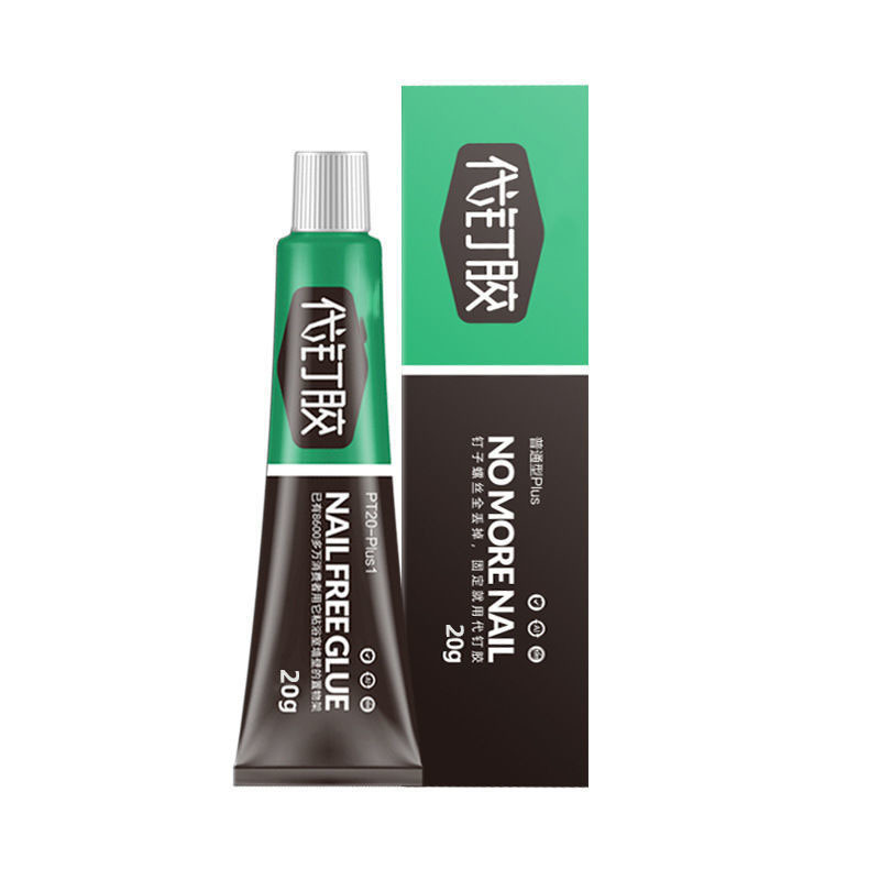 Household universal nail substitute glue universal nail-free glue wall tile strong glue adhesive waterproof moisture-proof glass door and window glue