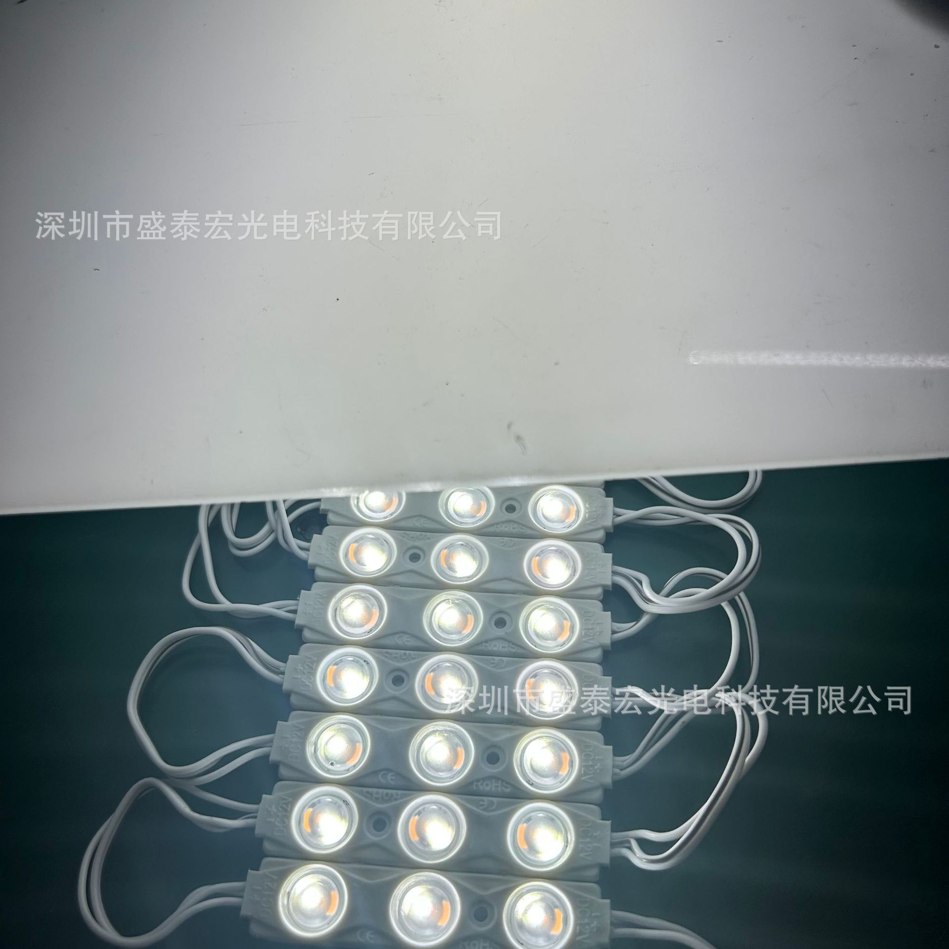 osramLED injection molding 3 lamp module double color temperature 2700-6500K three color dimming advertising light source lamp luminous word