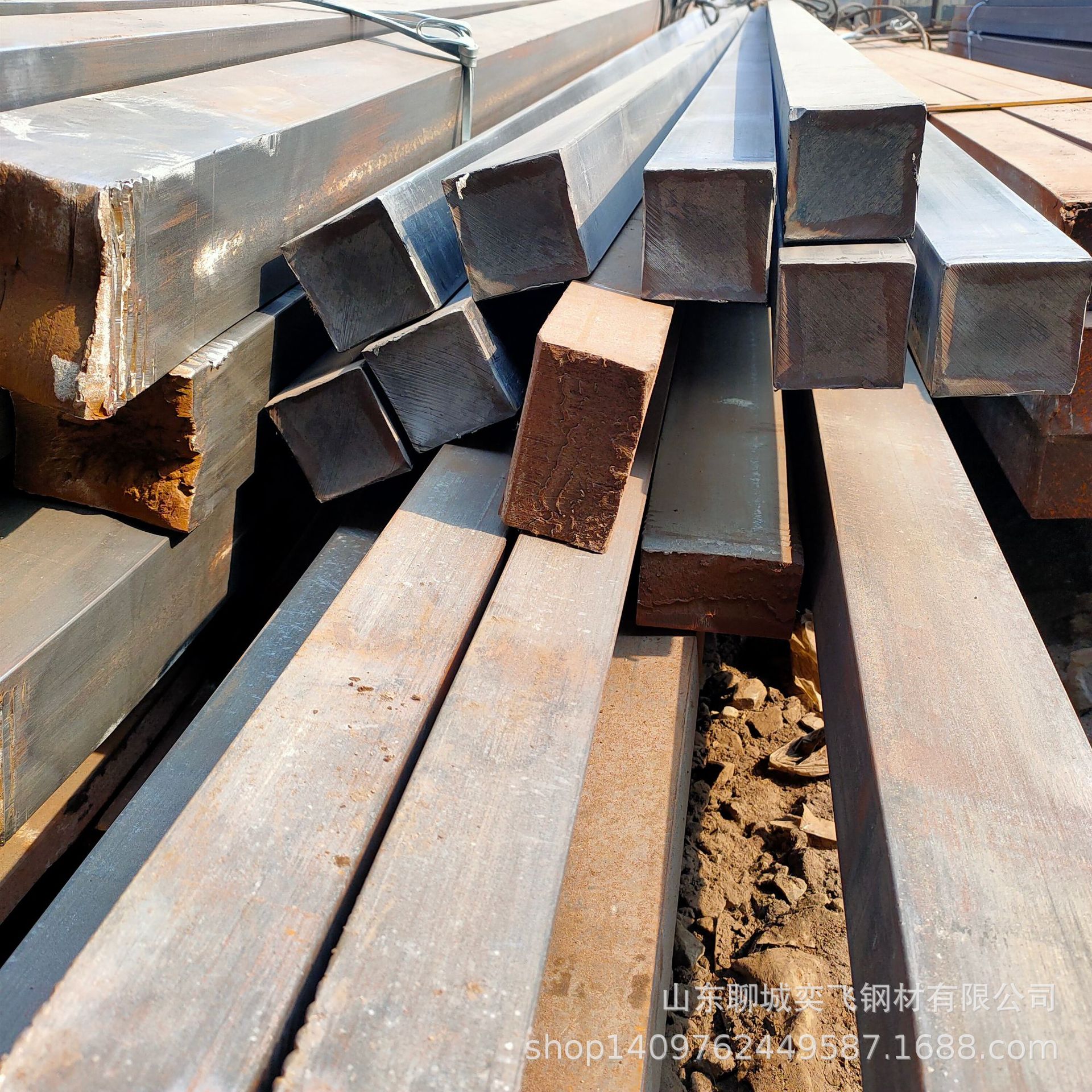 Spot Goods Shandong Cold-Rolled Square Steel 45 Grade Cold-Drawn Solid Square Steel Alloy Square Steel Bar Processing and Cutting Retail