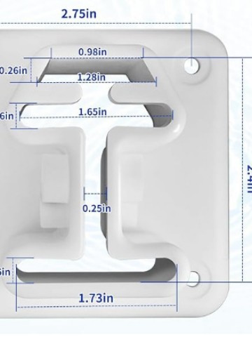 Swimming pool ladder/resin ladder flange 832414D
