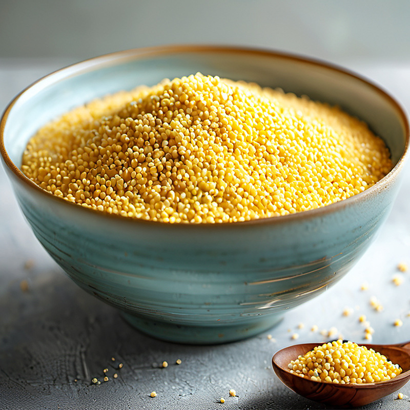 Dropshipping Xiaomi 400g Vacuum-Packed Multigrain Farm Fragrant Glutinous Inner Mongolia Chifeng Yellow Millet Wholesale