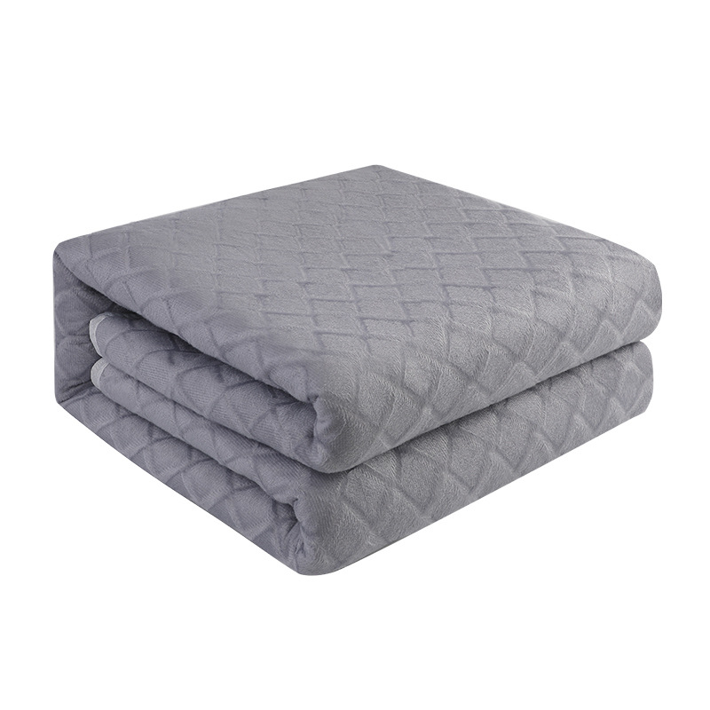 Electric blanket crystal super soft fabric double electric mattress home intelligent temperature control single electric blanket factory outlet