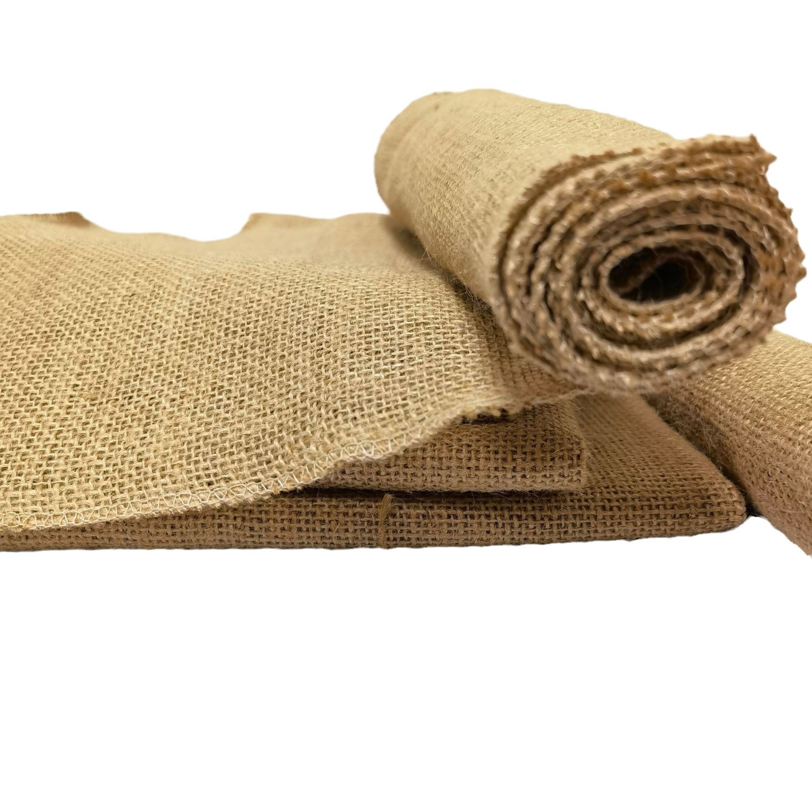 Dacheng Hemp Jute Cloth Natural Environmentally Friendly Old Hemp Flakes Packaging Burlap Fabric Burlap Roll Sack Cloth Cigarette Bag Cloth