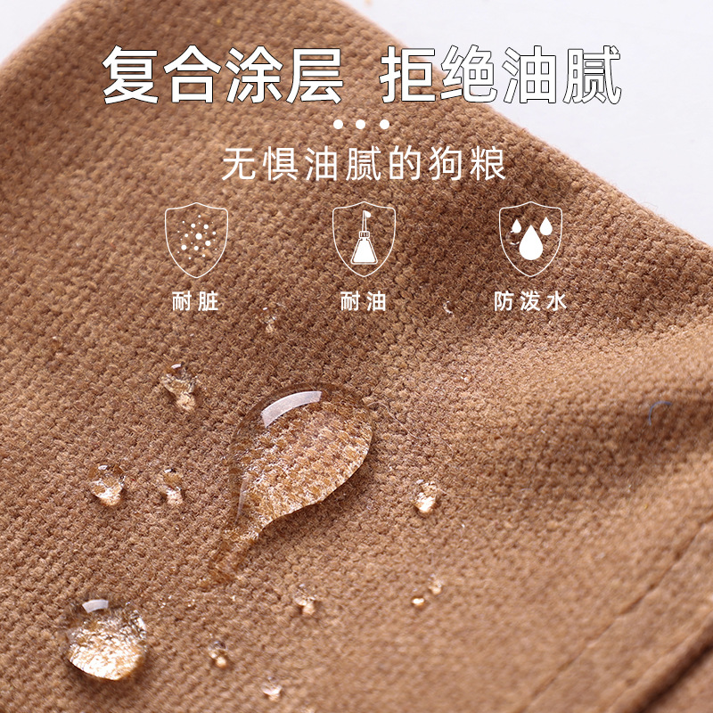 Pet supplies dog snack bag dog walking equipment waist bag feeding large capacity portable out bag dog walking bag