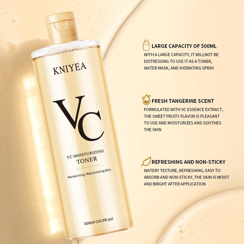Full English Vitamin C Toner, Hydrating, Non-Greasy, Shrinking Pores, Vc Water Manufacturer Wholesale Cross-Border Export Products