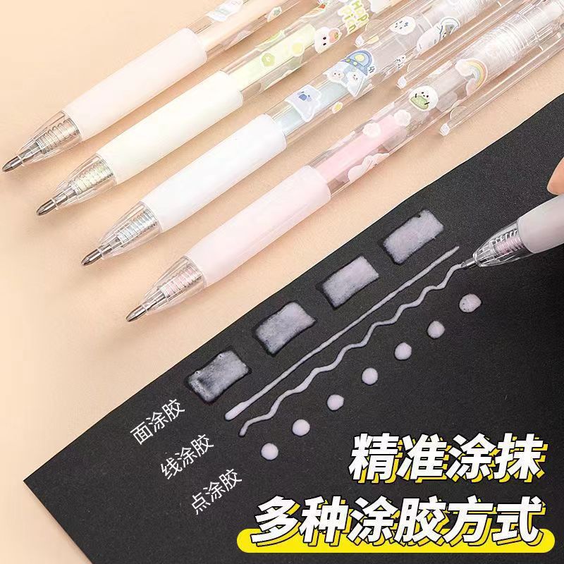 Pen type little glue hand account glue special glue pen quick-drying glue pen children's creative manual glue pen wholesale