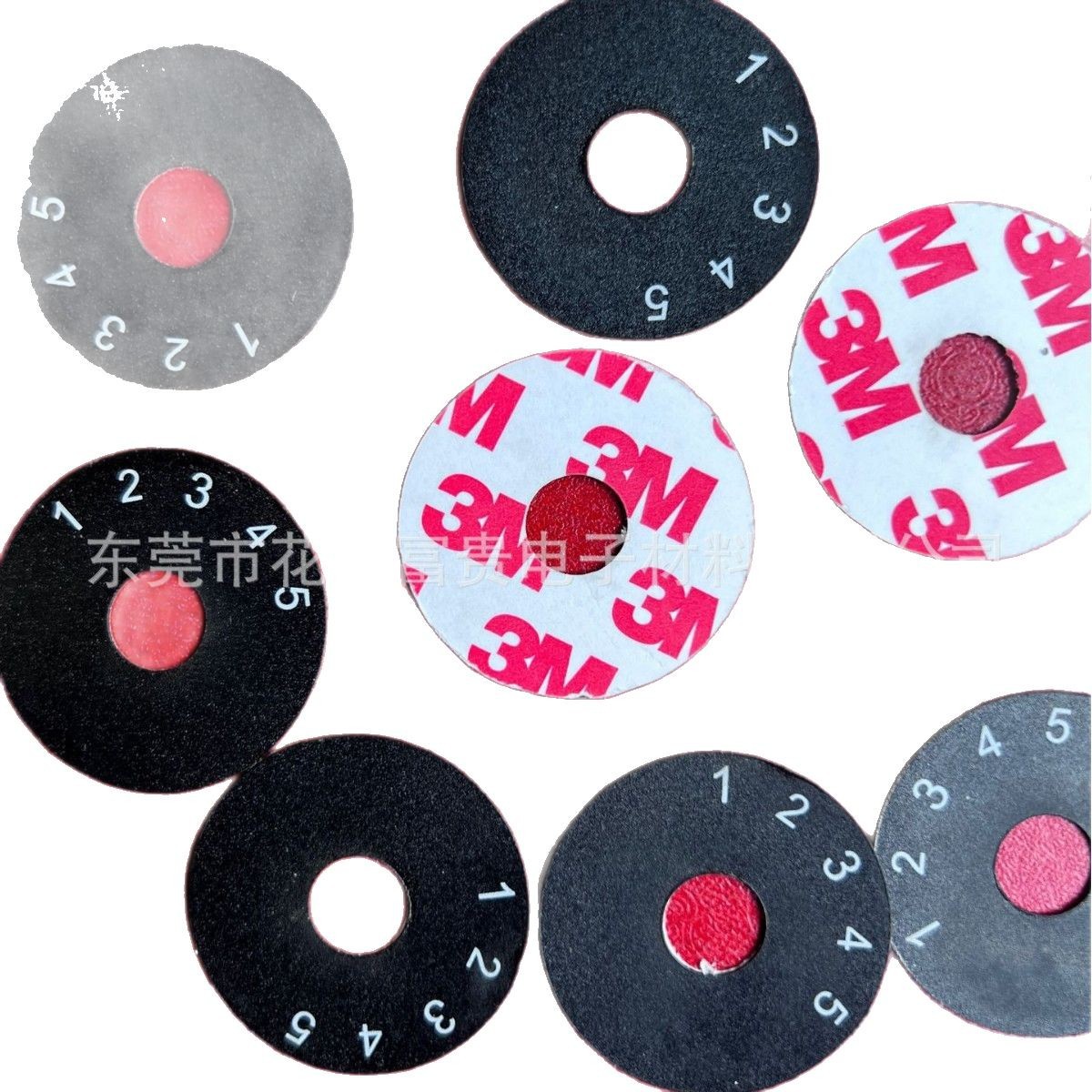 Fireproof and Flame Retardant PC Insulating Gasket Power Electrical Appliances High Temperature Resistant Shading Crease Black Adhesive petPVC Mylar Sheet