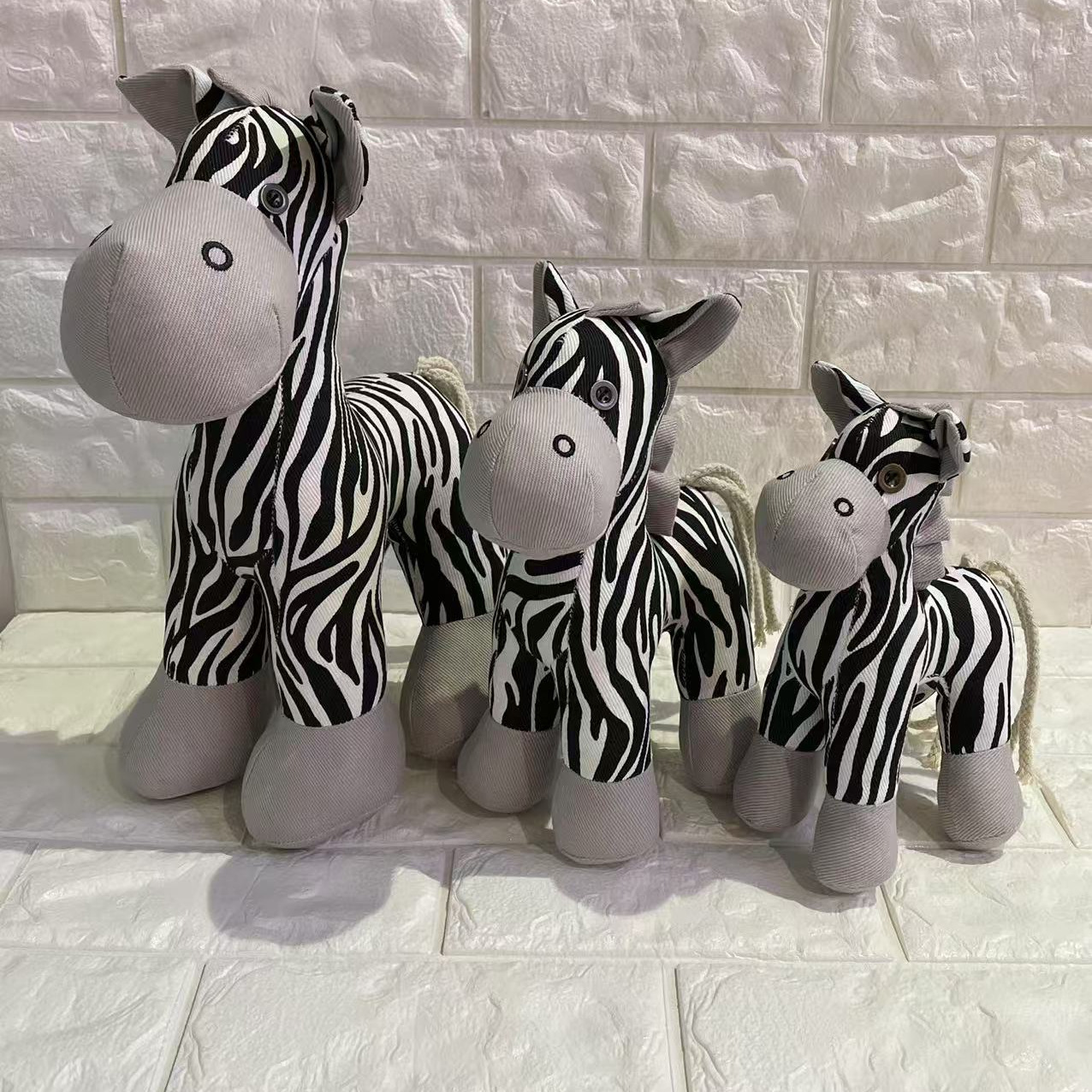 Wholesale Children's Plush Toys Cotton Dolls New Year Horse Dolls Birthday Gifts Large Horse Cartoon Dolls