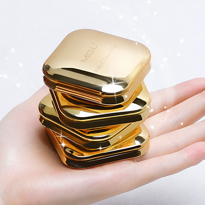 Mgl двухцветный хайлайтер для контурирования - тень для носа, матовая, блестящая, без искусственного осветления