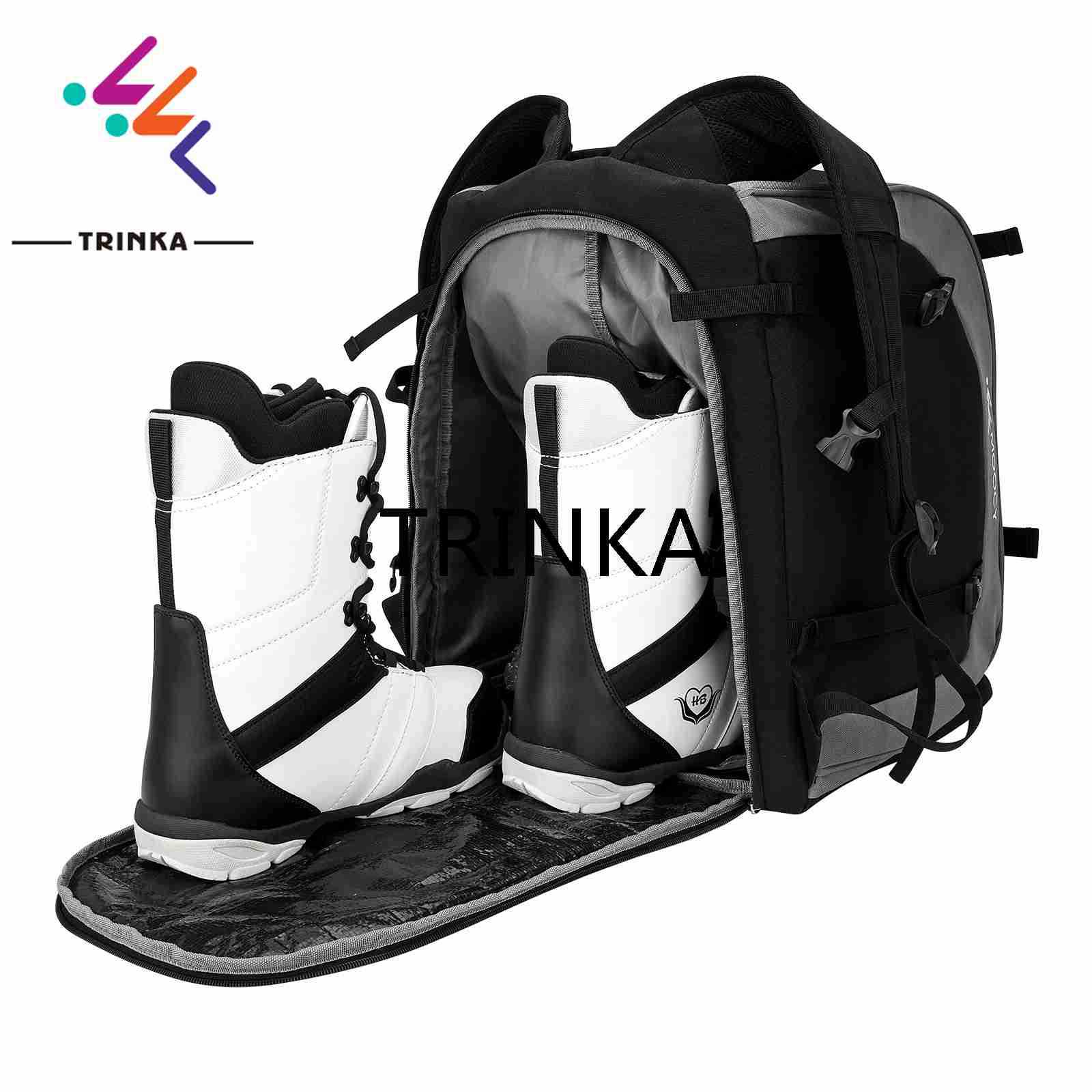 65L ski backpack snowboard equipment backpack outdoor helmet gloves goggles Boots Boots travel backpack
