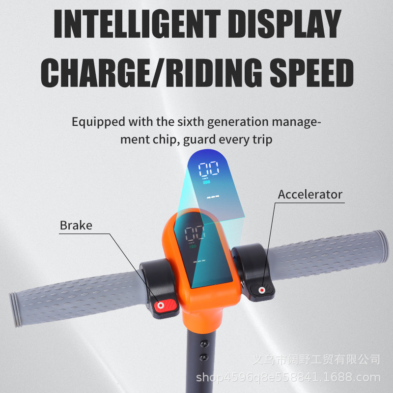 Cross-Border Hot-Selling Electric Scooter 6.5-Inch Two-Wheeled Foldableable Kidsren's Scooter Outdoor Scooter