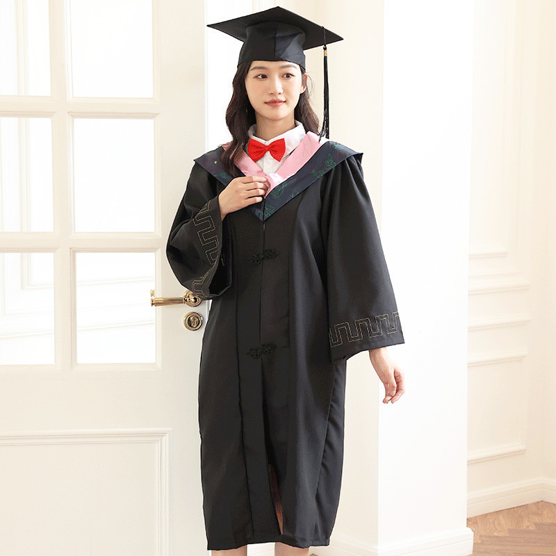 Bachelor's Uniform, Degree Uniform, College Student Graduation Dress, Degree Award Ceremony, Photo Taking, Liberal Arts, Science and Medicine, Ready-Made Wholesale