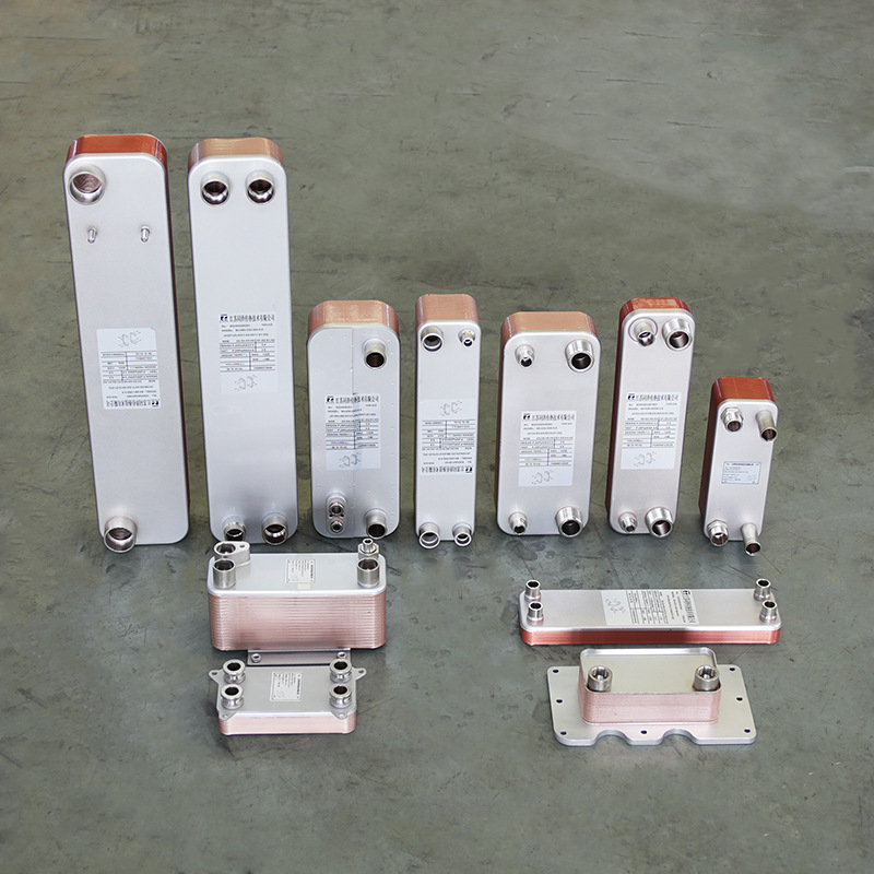Brazed Heat Exchanger with Various Specifications of Water Air Conditioning Evaporator Air Preheater Cooler Brazed Plate Heat Exchanger