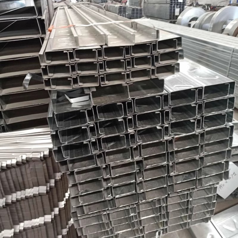 Manufacturer's Spot Wholesale C-Shaped Steel, Hot-Dip Galvanized C-Shaped Steel, Steel Structure Roof Purlins, Wall Galvanized C-Shaped Steel