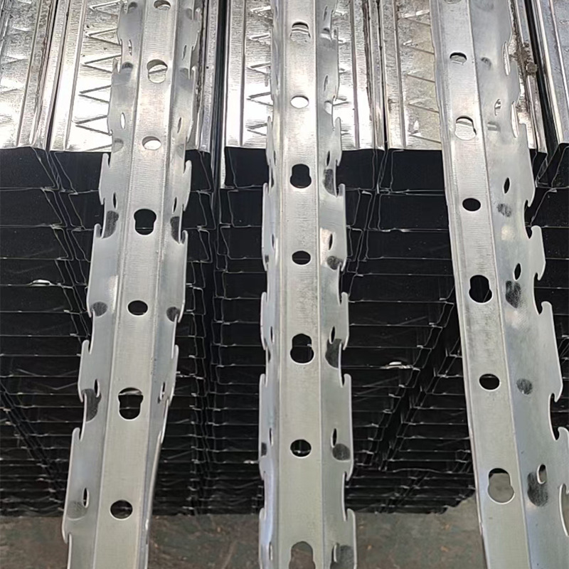 Cross-Border Manufacturer Card-Type Keel Ceiling Material Partition Wall Light Steel Keel Full Set of Painted Keel Main and Secondary Keel