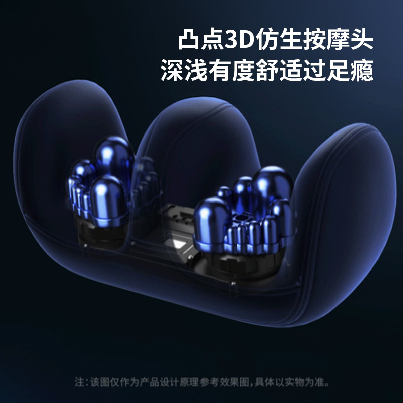 Cross-Border Foot Massage Machine Foot Massager Kneading Hot Compress Two-In-One Foot Massager Arm Calf Massager