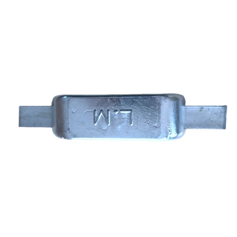 Marine Zinc Anode, Underground Pipeline Welded Zinc Anode, Cathodic Protection Material Bracket Type Sacrificial Anode