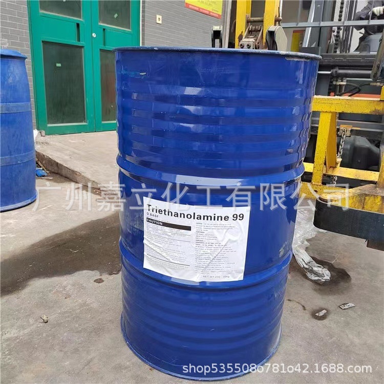 Triethanolamine Dow Petronet Content 99% Industrial Grade Antifreeze Cosmetic Emulsifier Neutralizer