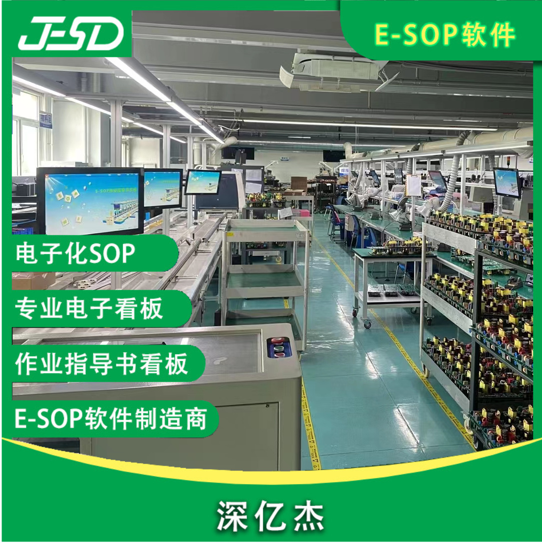 Shen Yijie ESOP Digital Work Instruction Line Work Plan Kanban Visual Management