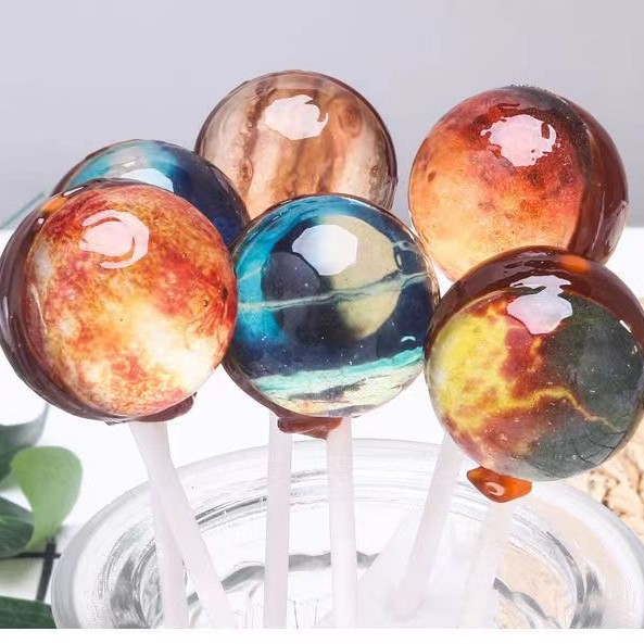 Bulk Wholesale Starry Sky Internet Celebrity Lollipops High-Looking Couple Children's Day Halloween Christmas Gift Box