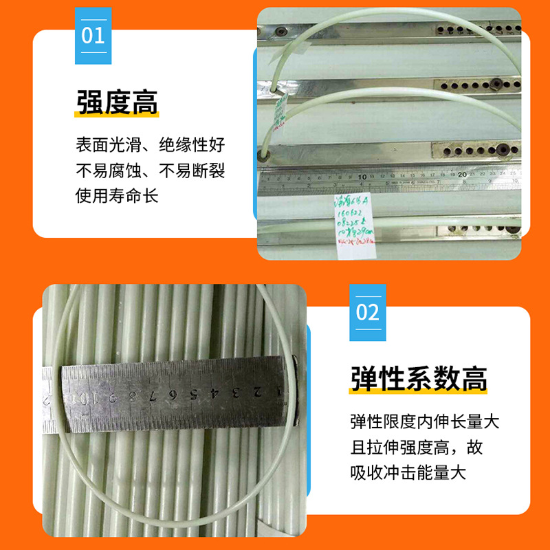 4.0mm Multi-Specification High-Strength and High-Toughness Fiberglass Pole Electric Vehicle Awning Awning Pole Tent Pole