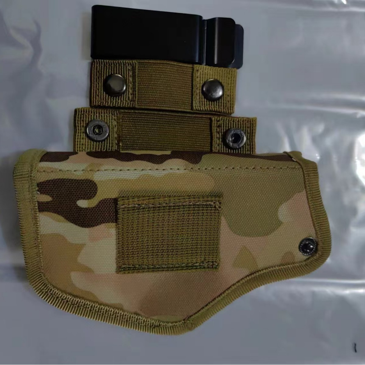 Factory direct outdoor tactical equipment small holster nylon invisible holster CS field invisible tactical holster wholesale