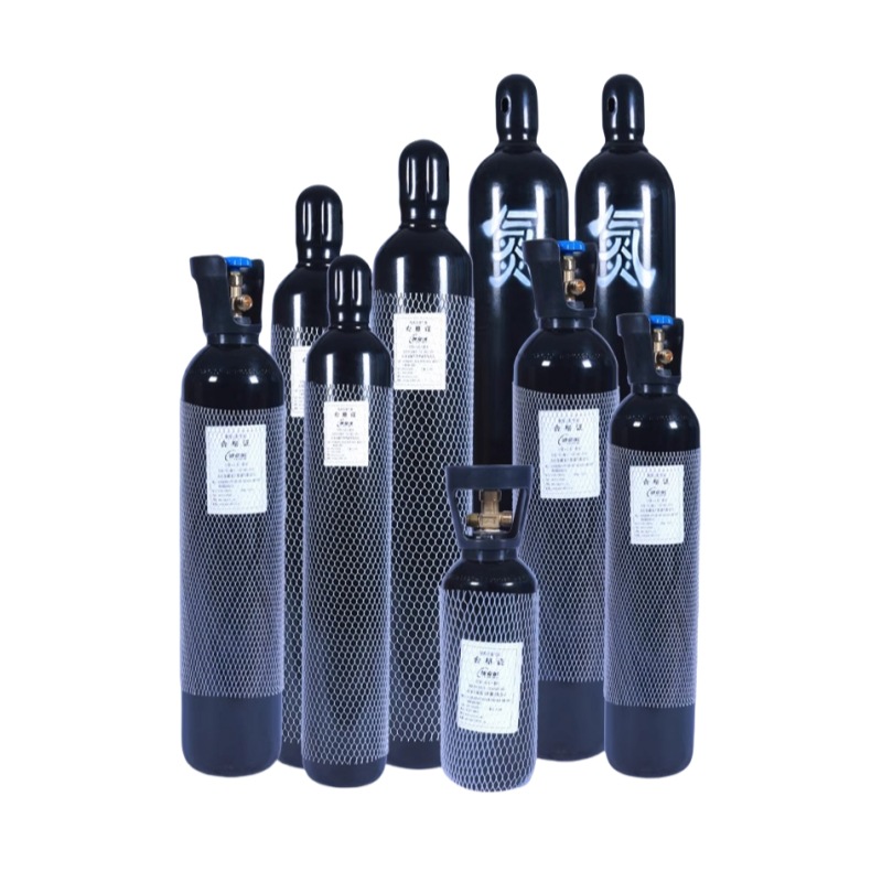 High-Purity Nitrogen Gas from Chengdu, Sichuan, China, Industrial Nitrogen Gas in 10-Liter and 40-Liter Cylinders for Laboratory Research and Industrial Multi-Scenario Use