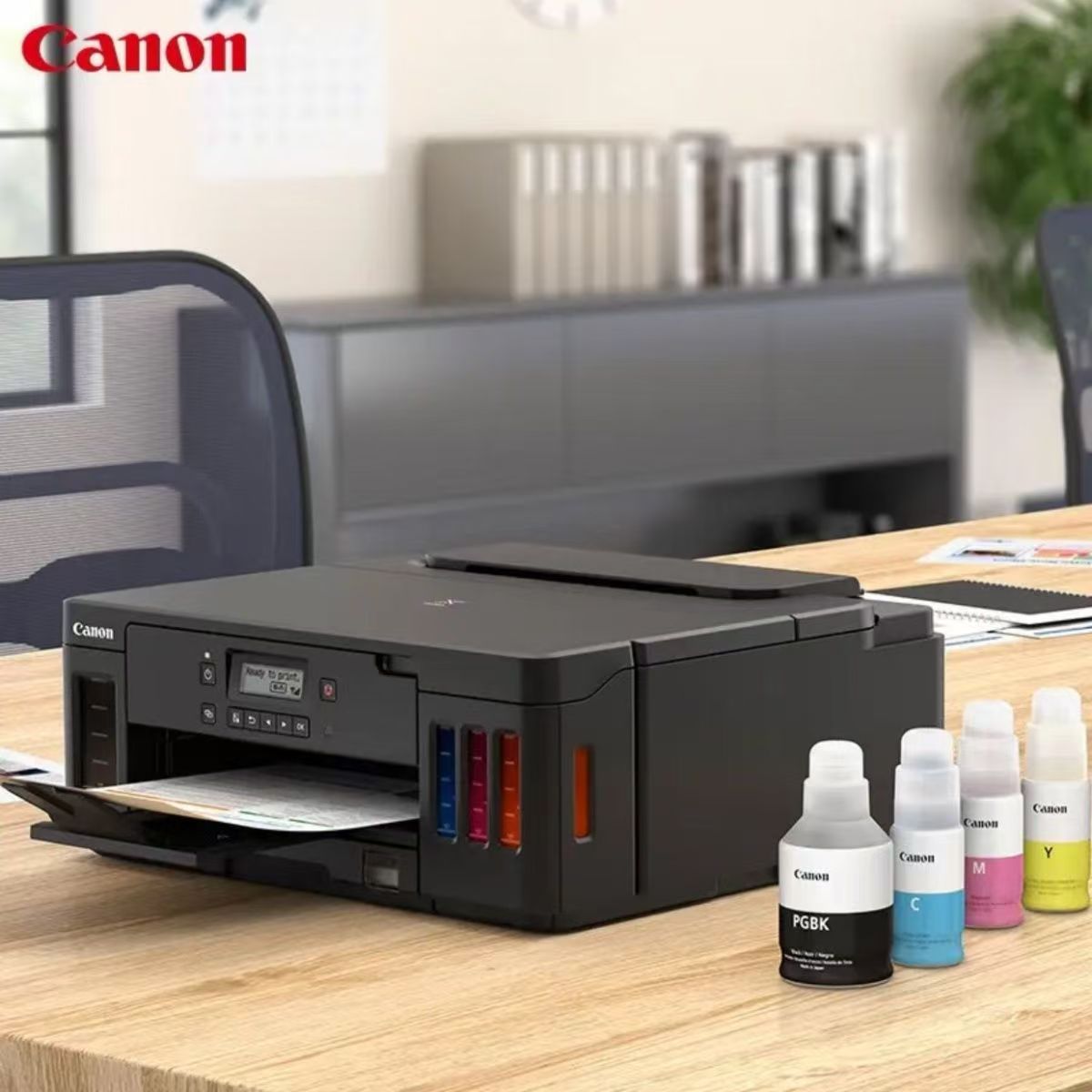 Коммерческий цветной принтер Canon G5080 с большой емкостью, автоматическая двусторонняя печать