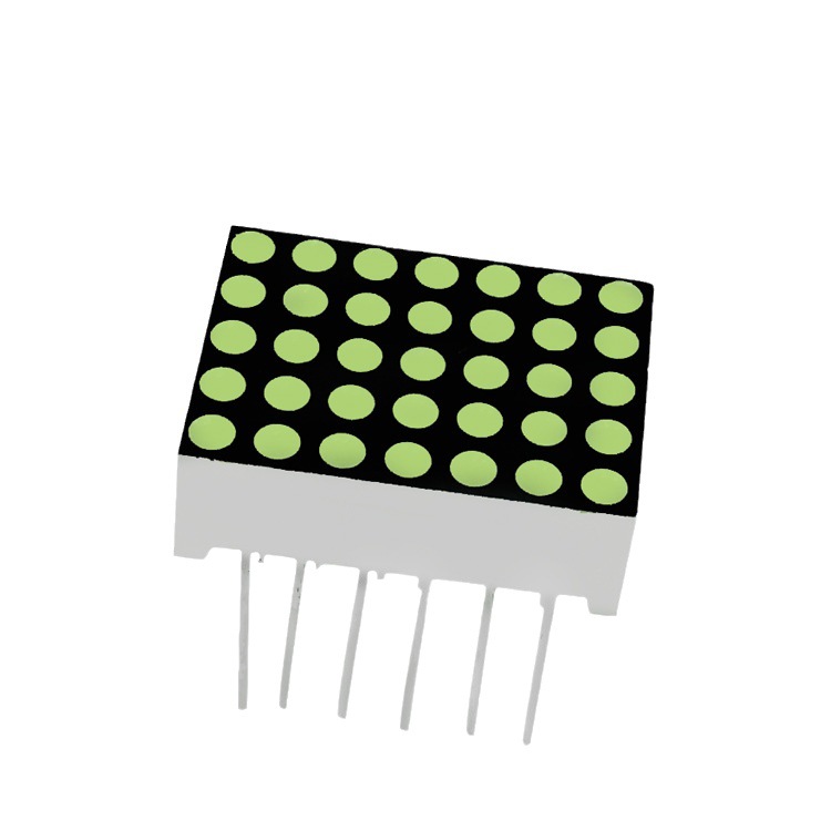 Factory Direct Supply 5*7Led Dot Matrix Module 1.9mm Diameter High Brightness White Light Dot Matrix Screen Led Digital Tube 757