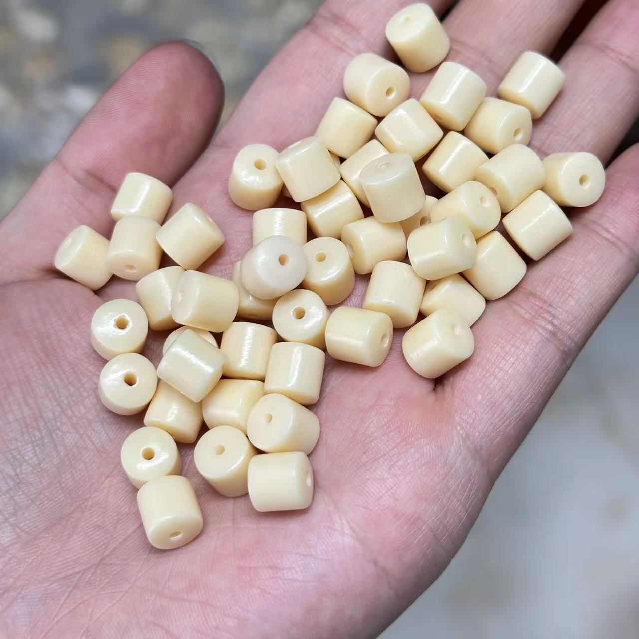 Ivory Fruit Bucket Beads Loose Beads Beaded Bracelet Necklace DIY Bodhi Fruit Bracelet Super Cute Accessories Handheld Accessories