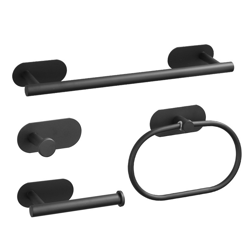 Stainless Steel Towel Ring Towel Rack Bathroom Towel Bar Bathroom Accessories Set Bath Towel Rack Bathroom Paper Towel Rack
