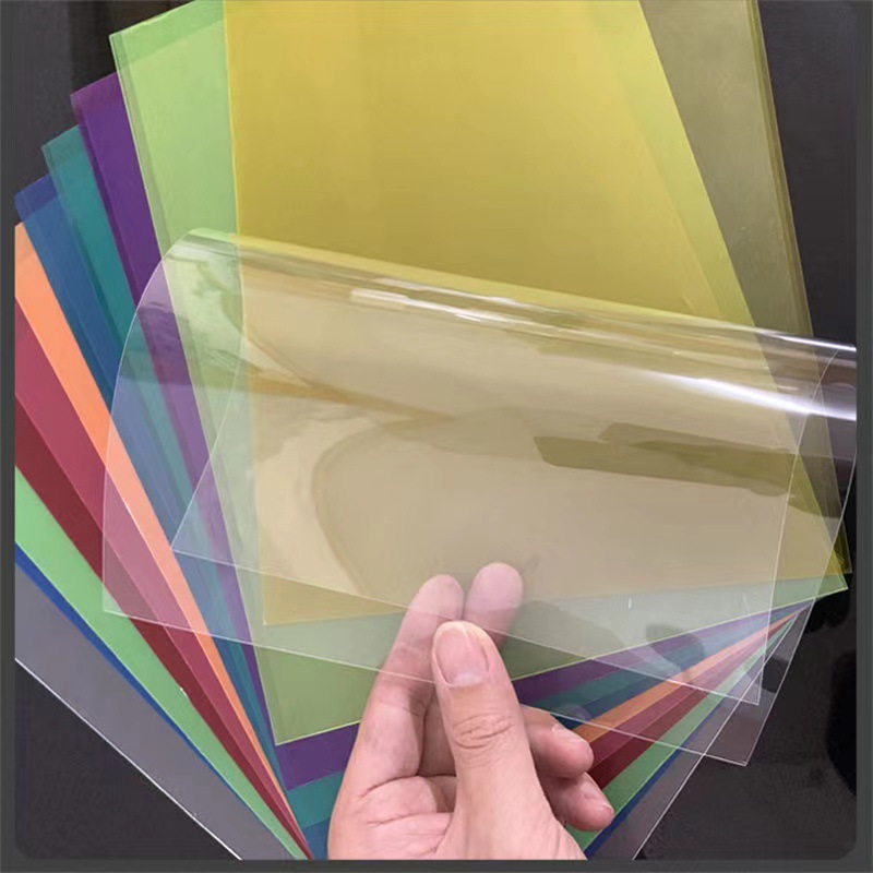 A4 transparent PVC plastic sheet DIY binding PET sheet frosted hard Film sheet PP binding