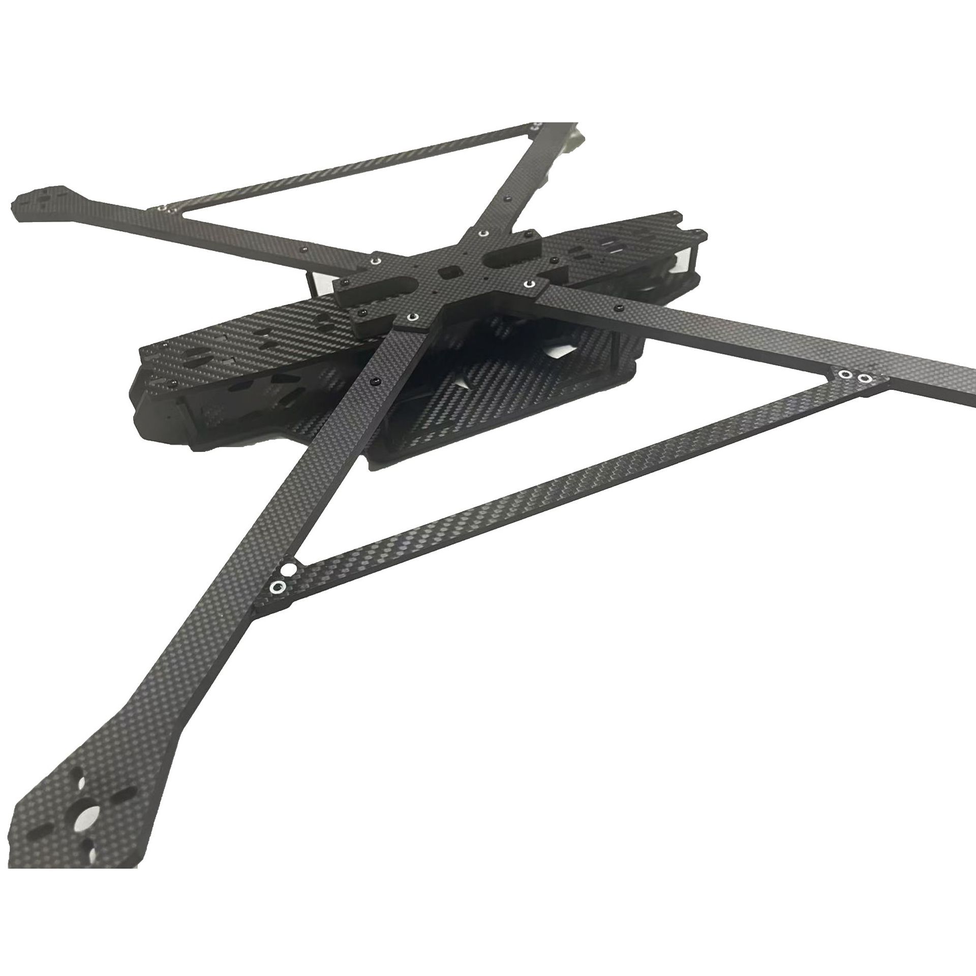 3K Carbon Fiber Plate Drone Frame Assembly Accessories Cnc Engraving Wholesale Aircraft Model Parts Carbon Plate Processing Shell