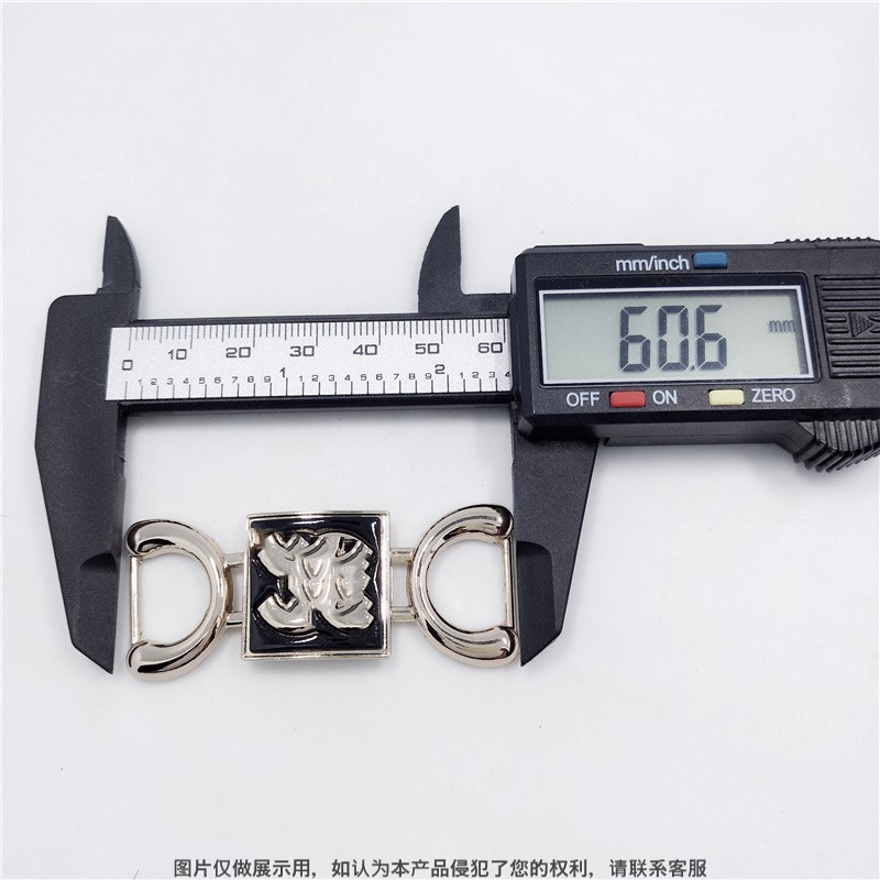 Chain Buckle Various Shoe Buckle Zinc Alloy Decoration Fujian Putian Processing Custom Metal Horse Boots Chain Buckle