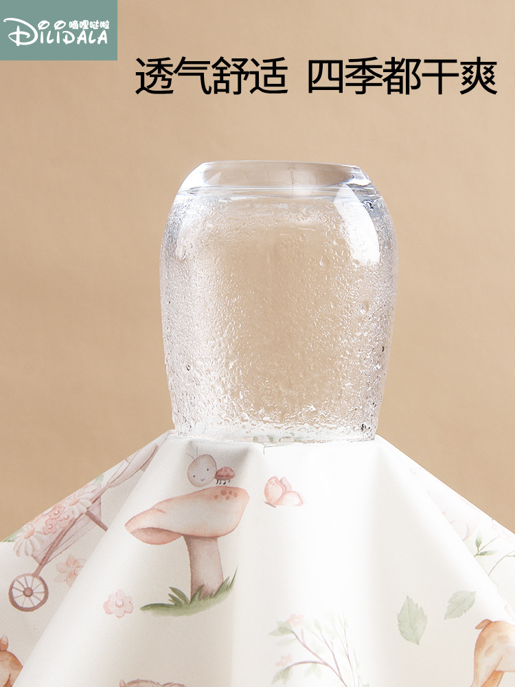 2025 New Baby Eating Bibs, Kidsren's Independent Eating Smocks, Waterproof and Anti-Dirty Kidsren's Rice Pockets, Baby Bibs