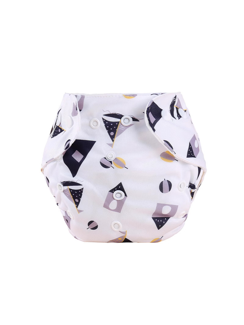 New 0-1.5 years old baby newborn printed snap button diaper pants baby cloth diaper pants baby diaper pants