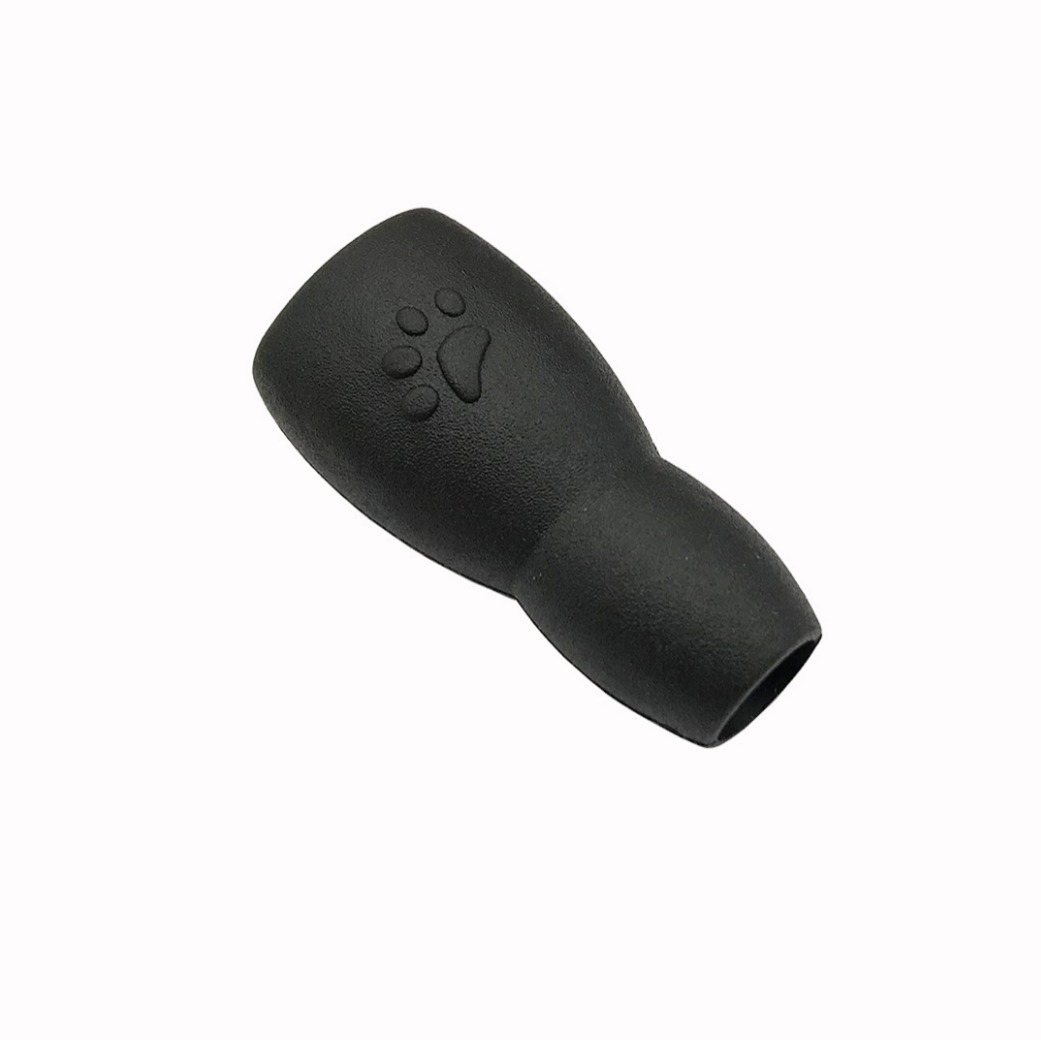 New pet leash accessories dog buckle footprints gourd buckle PVC plastic pet round rope buckle