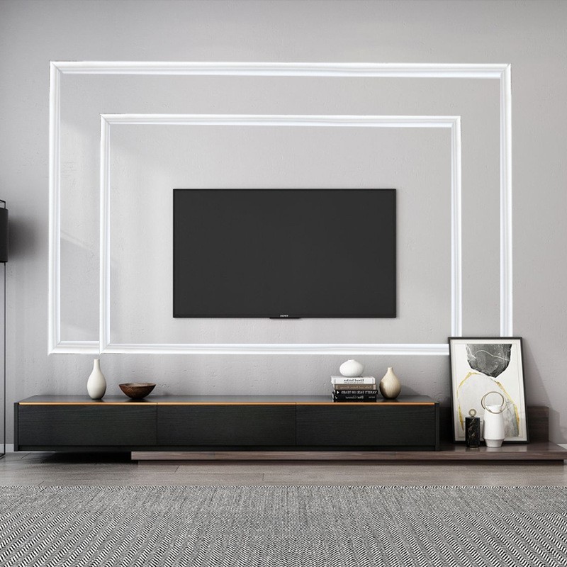 Новая самоклеящаяся европейская декоративная полоса, плинтус, рамка для стен ТВ, декоративная полоса, мягкая самоклеящаяся декоративная полоса