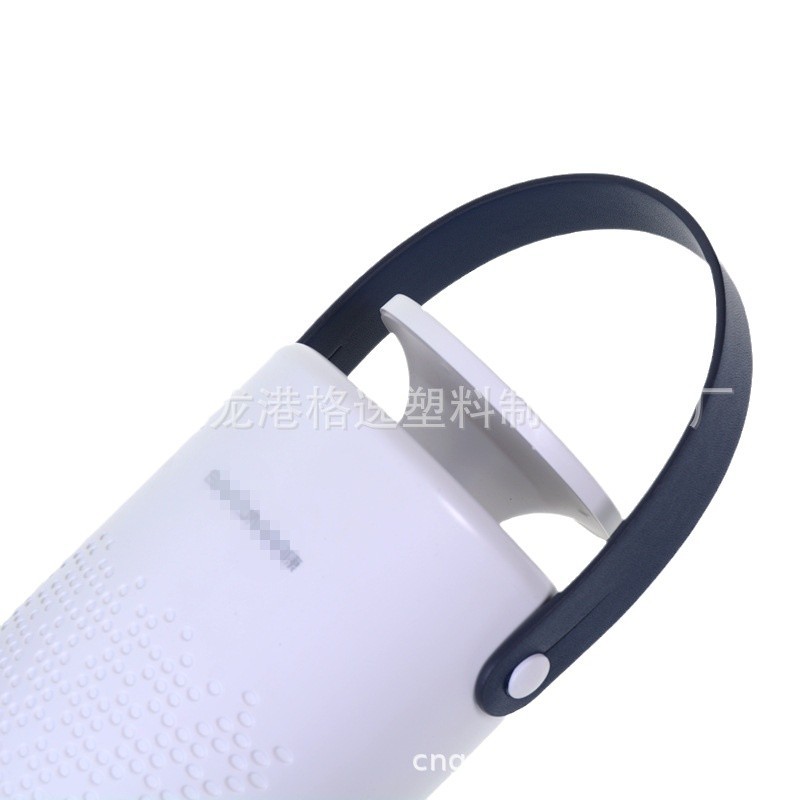 Manufacturers produce PU leather handle with half audio gift box half leather arm strap bag portable leather handle strap