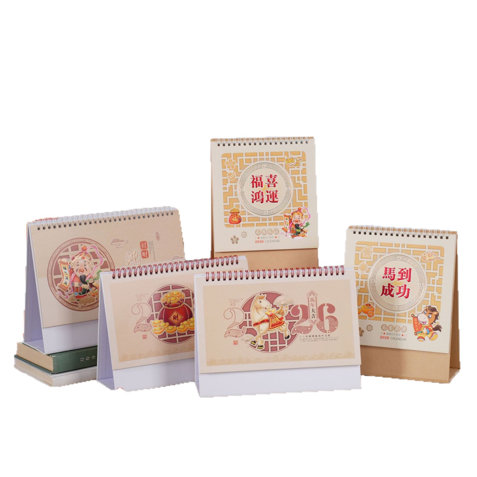 2026 Year of the Horse Calendar Custom Printing Company Wall Calendar Design Weekly Calendar Production Corporate Annual Calendar Customization