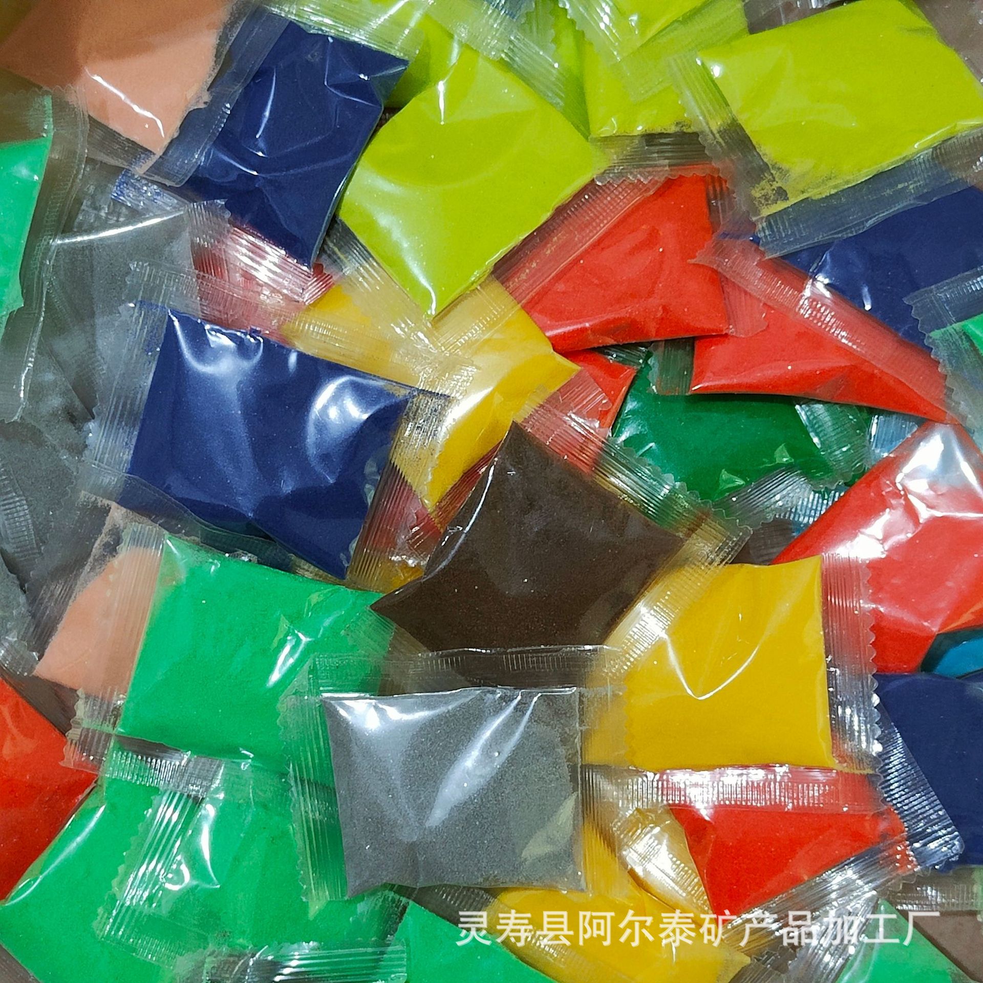 Оптовая продажа пакетов с окрашенным песком, детские песочные картины, бутылки с цветным песком, DIY, независимая упаковка, грамм окрашенного песка