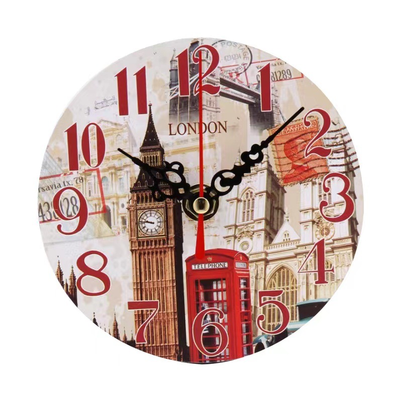 Factory wholesale clock European creative wall clock living room decorative clock wall clock
