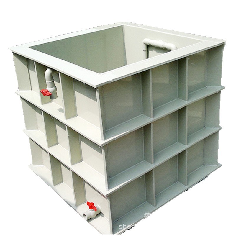 Welding Electroplating Acid Tank High Temperature Resistant Large-Scale Aquaculture Pool Pp Square Round Fish Box Pp Water Tank