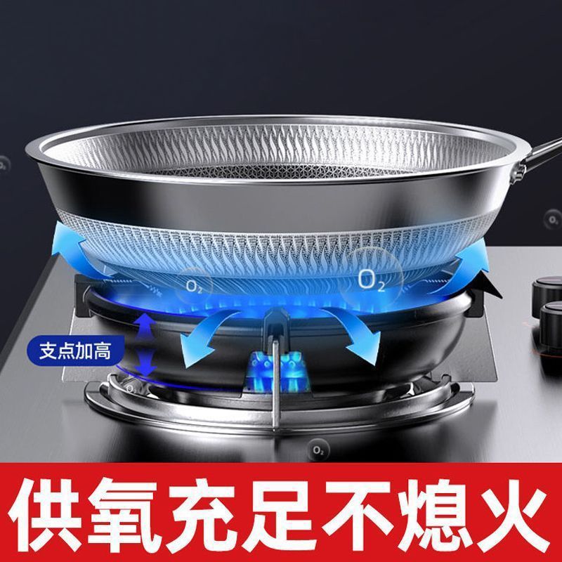 Household Energy Saving Fire Gathering Cover Windproof Thickened High Temperature Commercial Heat Insulation Gas Stove Gas Stove Windshield Ring Universal