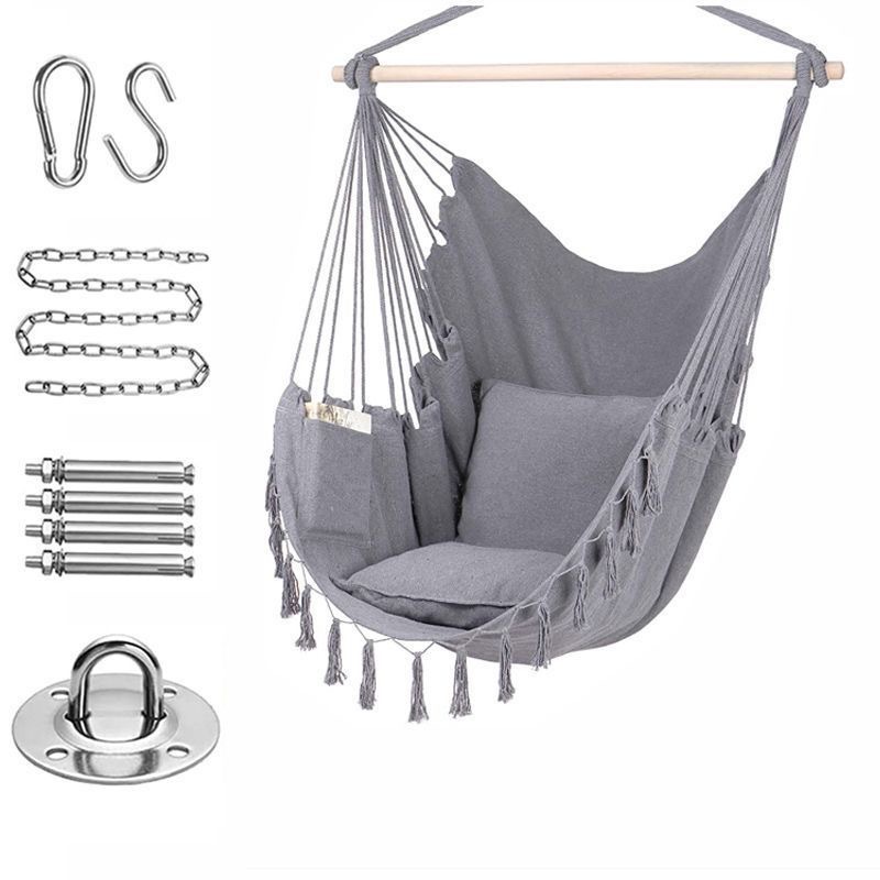 Портативное подвесное кресло для кемпинга, гамак для дома