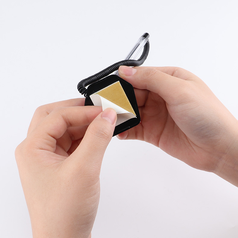 Baoketai pen ballpoint pen desktop ballpoint pen LOGO bank counter ballpoint pen with rope fixed signature