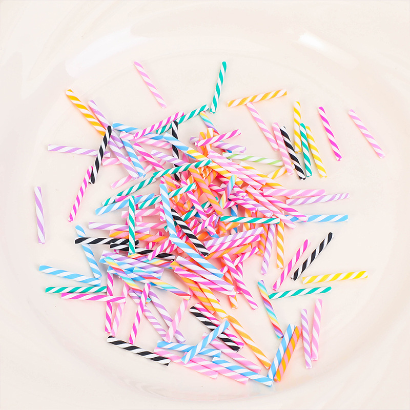 Soft Pottery Artificial Cotton Candy Children's Cream Gel DIY Handmade Material Mini Food Play Color Slime Filler