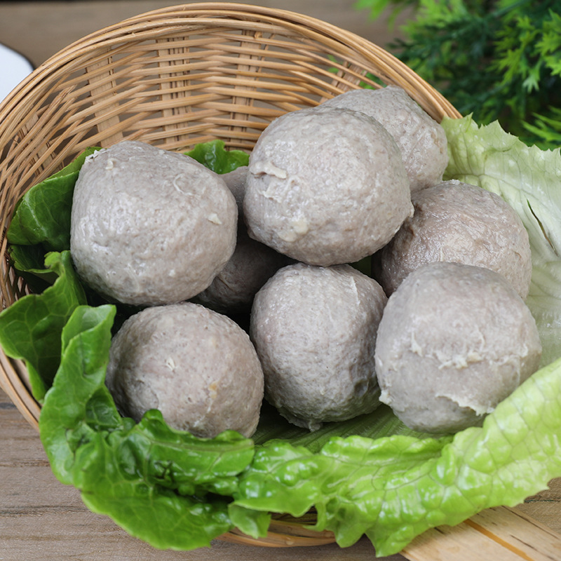 Chaoshan beef balls Chaozhou beef tendon balls hot pot balls Guandong boiled spicy hot ingredients factory wholesale 500g