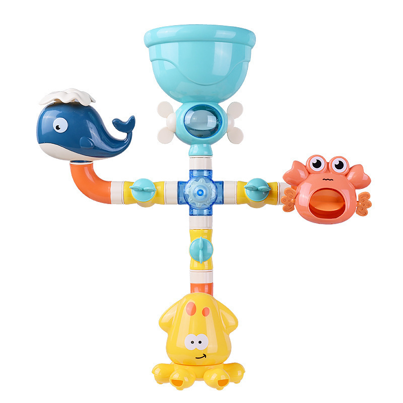 Cross-border Amazon Baby Bathroom Spray Elephant Electric Shower Children's Toy Bathing Duck Water Play Toy