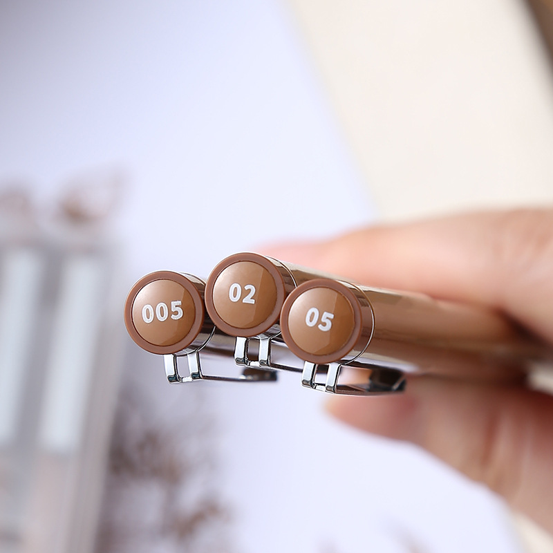 Ink Needle Pen, Evening Bell Brown Outlining Pen, Hand-Drawn Water-Based Comic Line Drawing Pen, Outlining Illustration Full Needle Pen